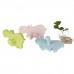 WALL HOOK :HAPPY HIPPOS PINK